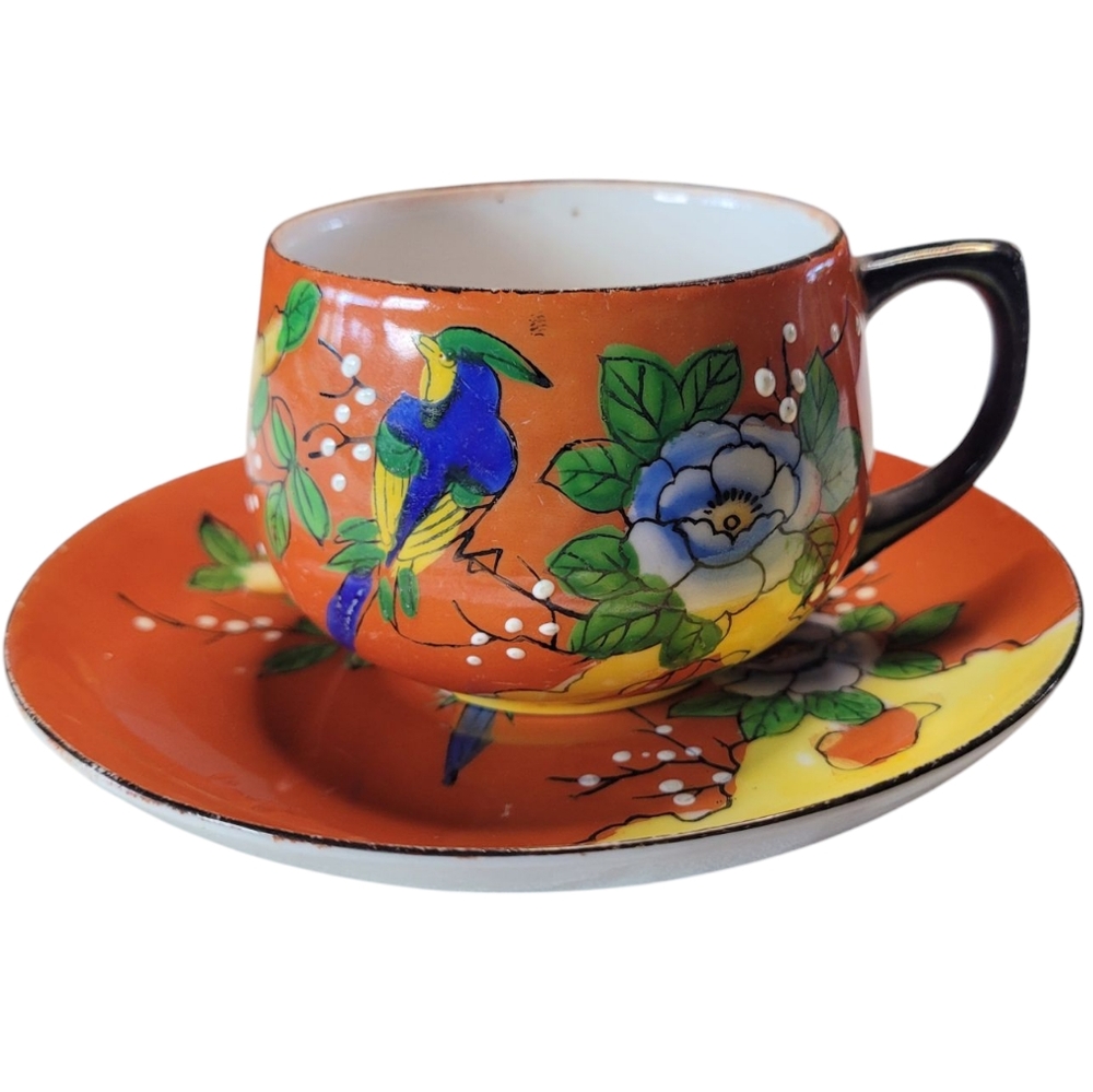 Vintage Chikaramachi Tea Cup & Saucer
